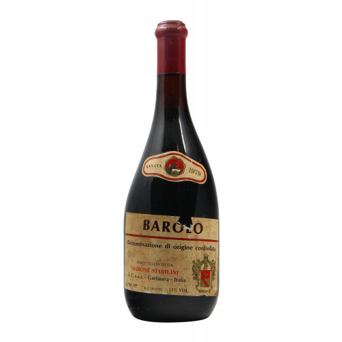 Barolo 1979 BARONE STABILINI