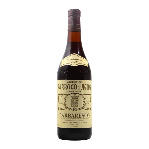 Barbaresco Vigneto Del Basarin 1979 CANTINA DEL PARROCO DI