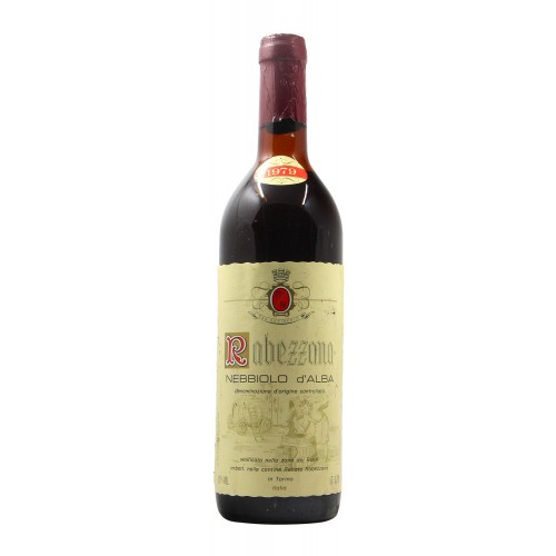 NEBBIOLO 1979 RABEZZANA RENATO GRANDI BOTTIGLIE