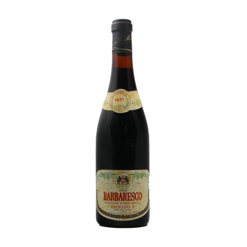 BARBARESCO 1971 RAINERO GRANDI BOTTIGLIE