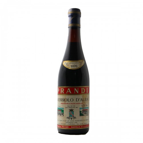 NEBBIOLO D'ALBA 1976 CANTINE PRANDI GRANDI BOTTIGLIE