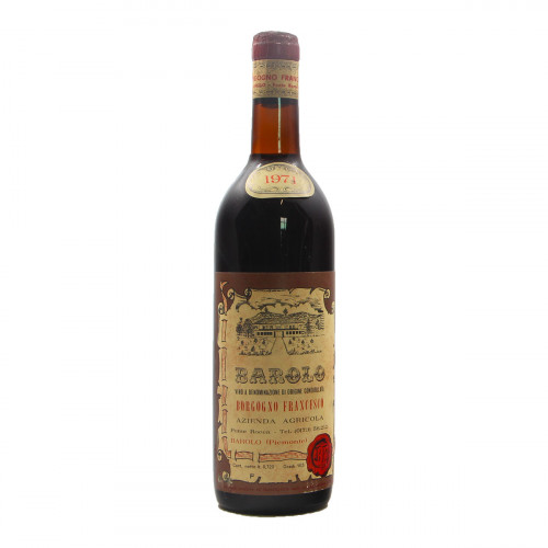 Barolo 1971 BORGOGNO FRANCESCO