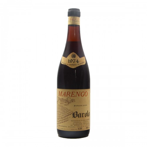 BAROLO 1974 MARENGO STEFANO GRANDI BOTTIGLIE