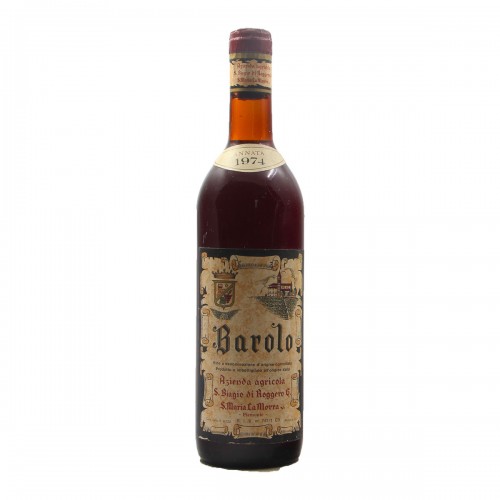 BAROLO 1974 S.BIAGIO DI ROGGERO GRANDI BOTTIGLIE