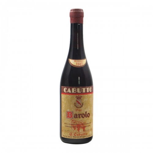 BAROLO CLEAR COLOUR 1967 CABUTTO GRANDI BOTTIGLIE