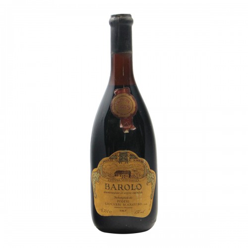 BAROLO 1979 SCANAVINO GRANDI BOTTIGLIE