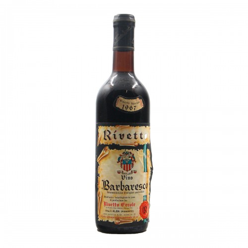 Barbaresco Riserva Speciale 1967 RIVETTO ERCOLE GRANDI BOTTIGLIE