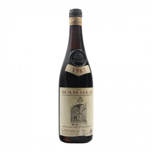 Barolo 1967 BERTOLINO GIOVANNI GRANDI BOTTIGLIE