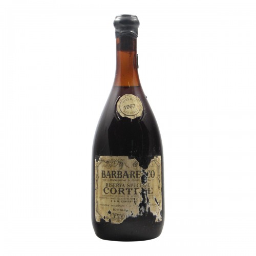 Barbaresco Riserva Speciale 1967 CORTESE GRANDI BOTTIGLIE