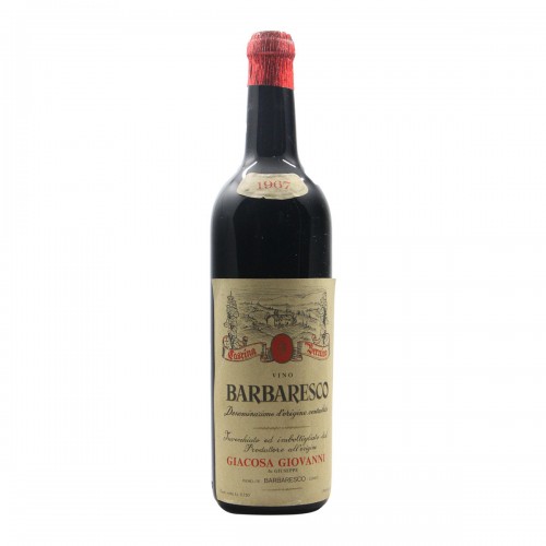 Barbaresco 1967 GIACOSA GIOVANNI GRANDI BOTTIGLIE