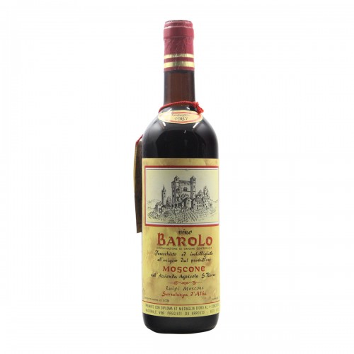 Barolo 1967 MOSCONE GRANDI BOTTIGLIE