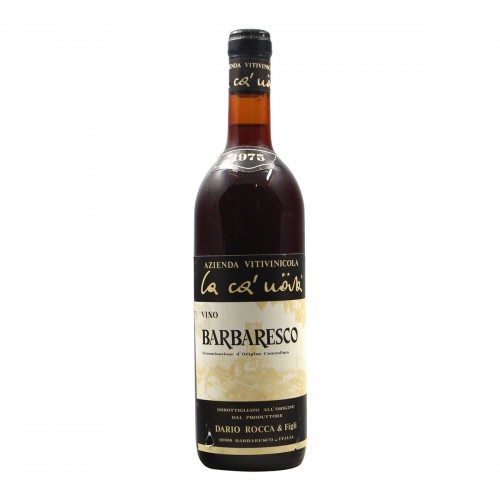 Barbaresco 1975 DARIO ROCCA GRANDI BOTTIGLIE