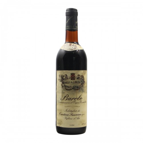 Barolo 1974 SANROCCO GRANDI BOTTIGLIE