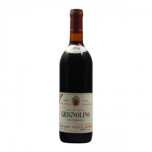 Grignolino 1976 FELICE BONARDI GRANDI BOTTIGLIE