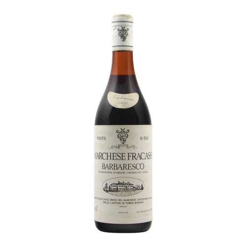 Barbaresco 1976 FRACASSI GRANDI BOTTIGLIE