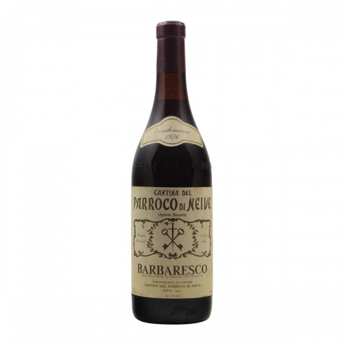 BARBARESCO VIGNETO DEL BASARIN CLEAR COLOUR 1976 CANTINA DEL