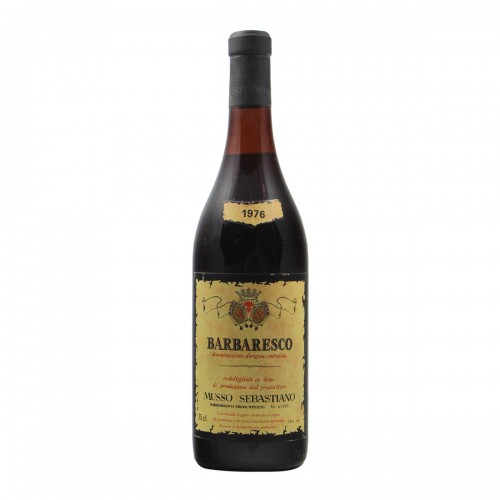 BARBARESCO 1976 MUSSO GRANDI BOTTIGLIE