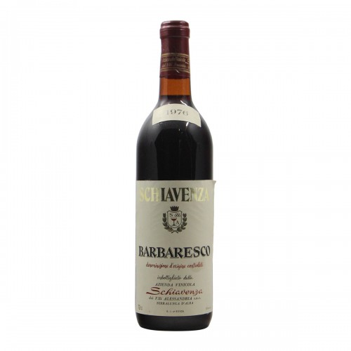 Barbaresco 1976 SCHIAVENZA GRANDI BOTTIGLIE