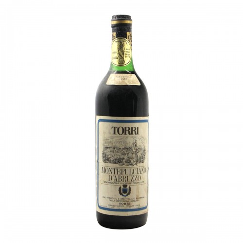 MONTEPULCIANO D'ABRUZZO 1970 AZ.AGRICOLA TORRI GRANDI BOTTIGLIE