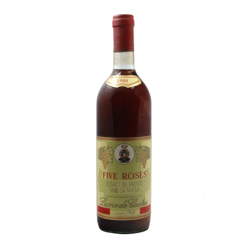 Five Roses 1988 LEONE DE CASTRIS GRANDI BOTTIGLIE