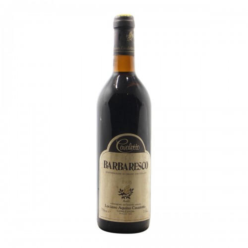 BARBARESCO 1976 CAVALETTO GRANDI BOTTIGLIE