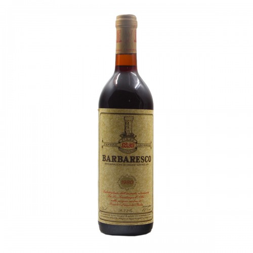 BARBARESCO 1980 CANTINE LANZAVECCHIA GRANDI BOTTIGLIE