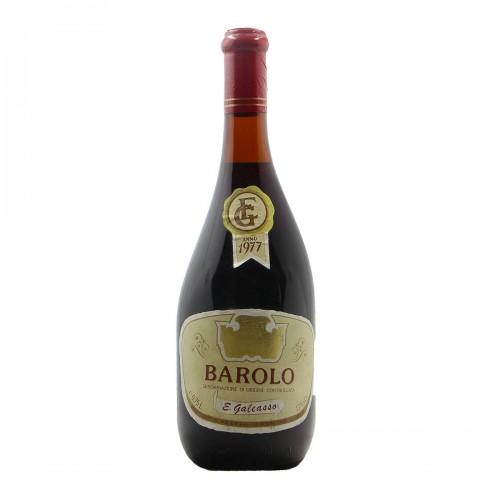 BAROLO 1977 GALEASSO GRANDI BOTTIGLIE