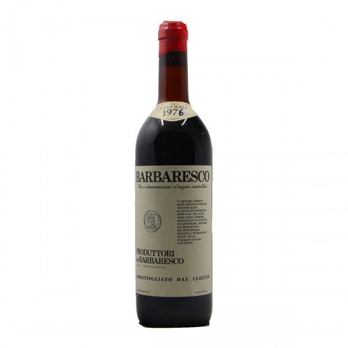 BARBARESCO IMBOTTIGLIATO DAL CLIENTE 1976 PRODUTTORI DEL