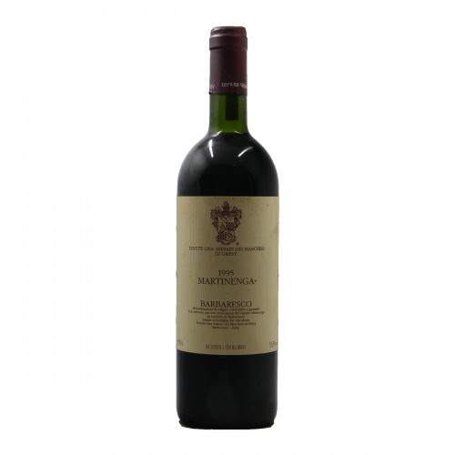 BARBARESCO MARTINENGA 1995 MARCHESI DI GRESY GRANDI BOTTIGLIE