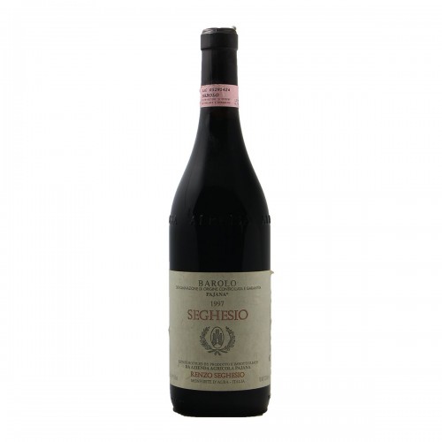 BAROLO PAJANA 1997 RENZO SEGHESIO GRANDI BOTTIGLIE