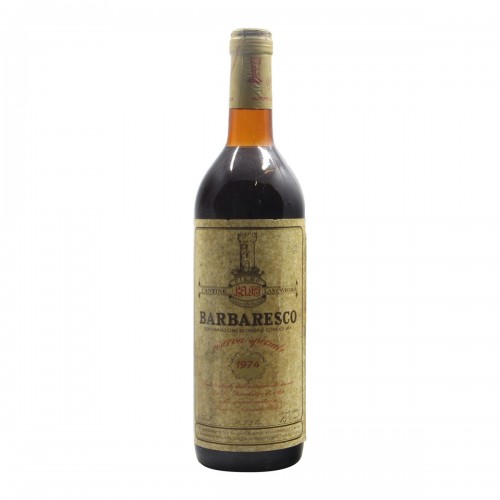 BARBARESCO 1974 CANTINE LANZAVECCHIA GRANDI BOTTIGLIE