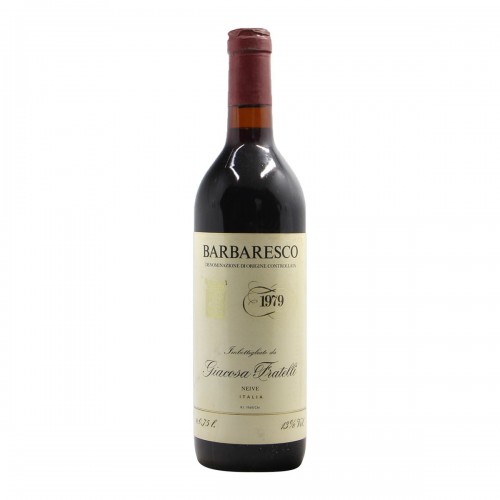 Barbaresco 1979 FRATELLI GIACOSA