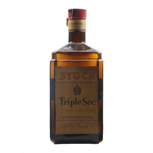 Stock Curacao Bianco Triple Sec Old NV Grandi Bottiglie