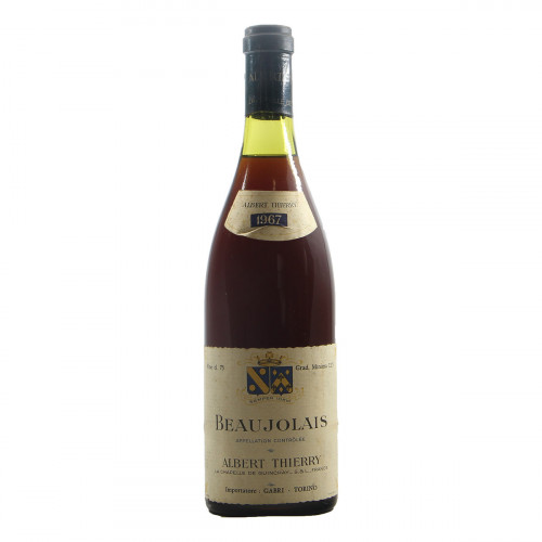 Albert Thierry Beaujolais 1967 Grandi Bottiglie