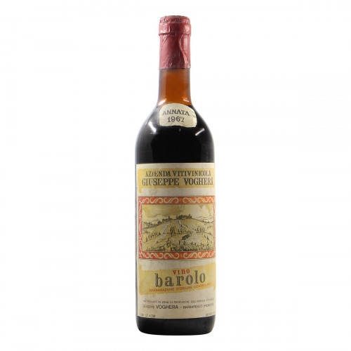 Voghera Barolo 1967 Grandi Bottiglie