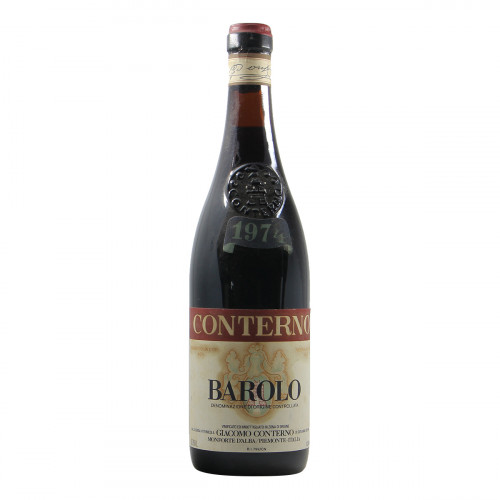 Conterno Barolo 1974 Grandi Bottiglie