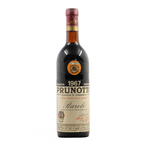 Prunotto Barolo Riserva 1967