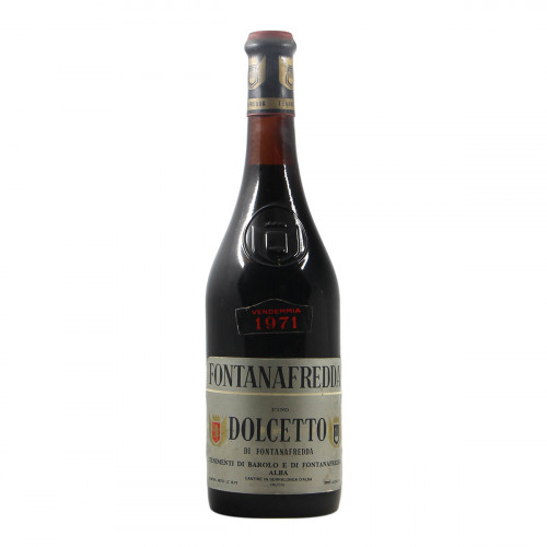 Dolcetto D'Alba 1971 FONTANAFREDDA