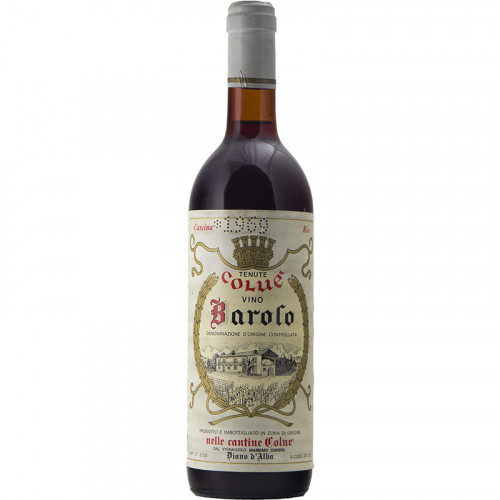 Barolo 1969 COLUE' MASSIMO ODDERO 