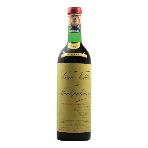 Tenuta s Agnese Nobile di Montepulciano Riserva 1970