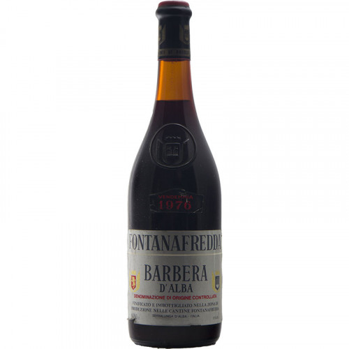 Barbera D'Alba 1976 FONTANAFREDDA