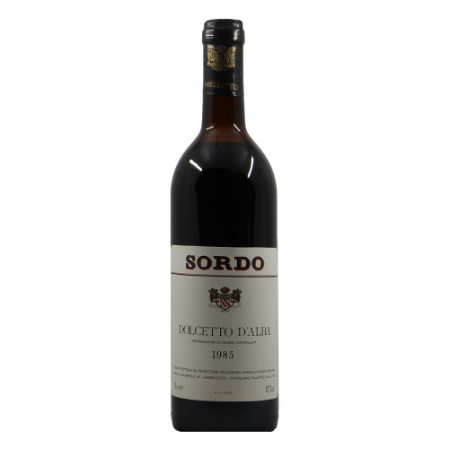 Sordo Dolcetto d'Alba 1985