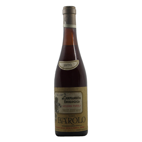 Parola Barolo 1970