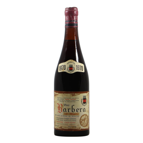 Oddone Barbera d Asti 1970