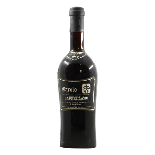 BAROLO TROGLIA BOTTLE 1969 CAPPELLANO