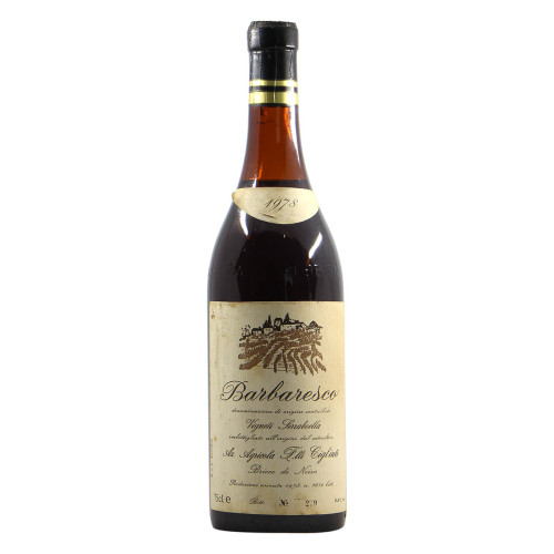 BARBARESCO SERRABOELLA 1978 CIGLIUTI