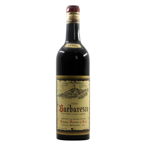 BARBARESCO 1965 GIORDANO GIOVANNI