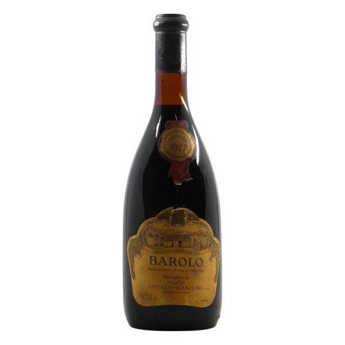 Barolo 1977 SCANAVINO