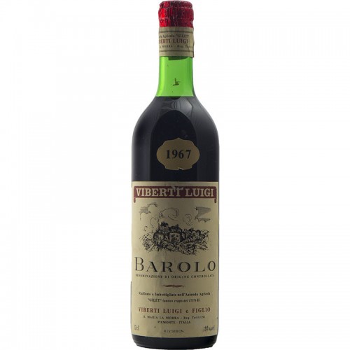 Barolo 1967 VIBERTI LUIGI GRANDI BOTTIGLIE