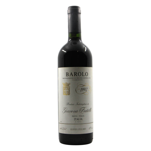 BAROLO 1992 FRATELLI GIACOSA